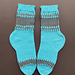 SILENT LINES SOCKS pattern 