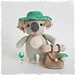 Clancy the Backpacker Koala pattern 