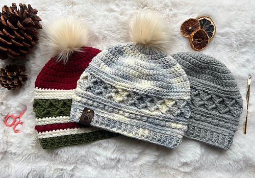 Winter Mountain Beanie