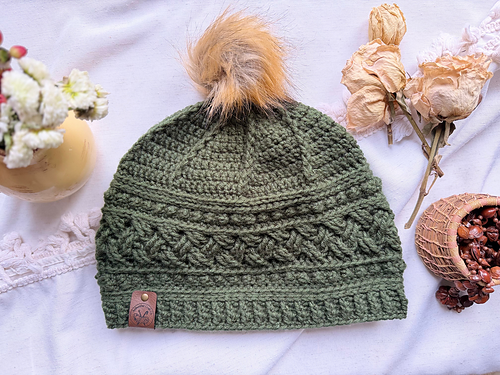 Celtic Heritage Braid Beanie