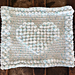 Large Bobble Heart Granny Square pattern 