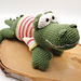 Norbert the Cozy Crocodile pattern