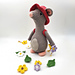 Toni the Hiking Rat pattern