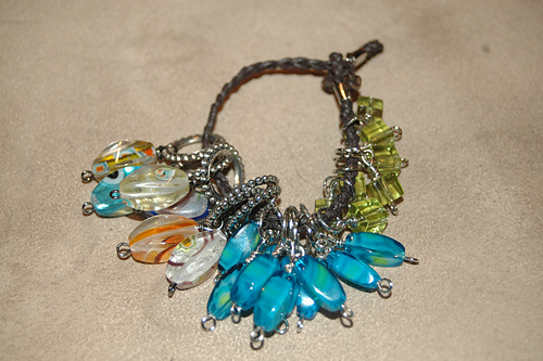 I-Cord Holder with Recycled Earring Stitch Markers photo 10