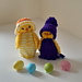 Easter Chic Treat Bags pattern 