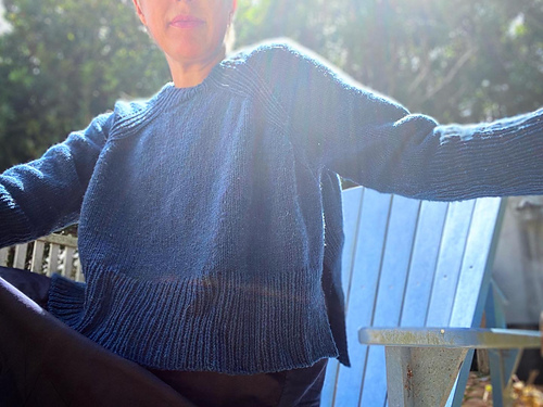 scheme raglan knit ネイビー S.N.S. Herning x DR Epigon-III Cardigan - Tidal Blue – Division