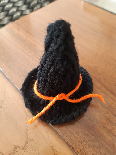 Little Witch's Hat - Halloween Decoration photo 2