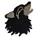 Howling Wolf Applique pattern