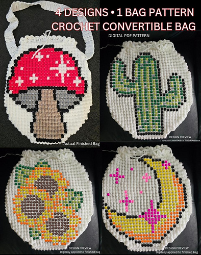 Convertible Crochet Bag