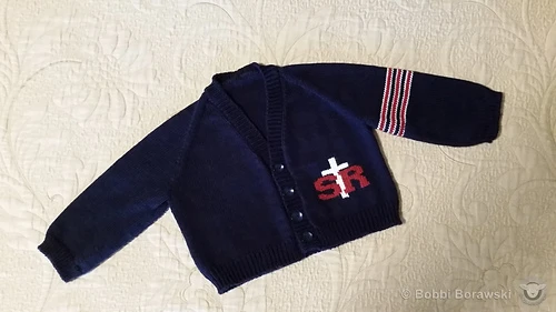12 Month Strong Rock Cardigan - Front