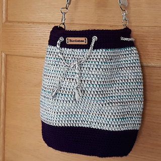 mosaic bucket bag crochet