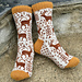 Fjellrein sokker pattern