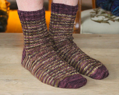 Ribb-sokker - Birthe P