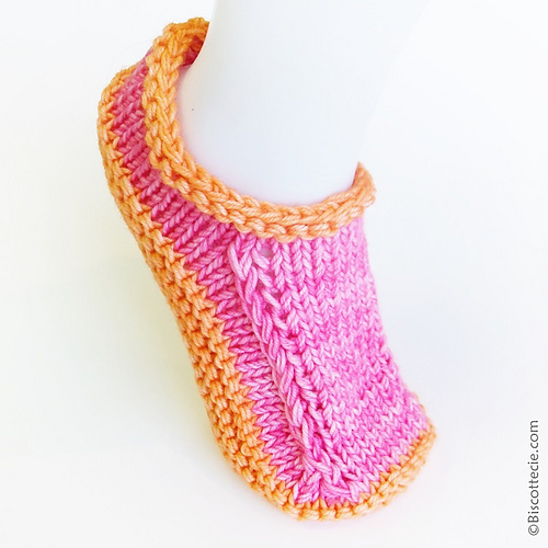 Non-Felted Slippers Biscotte's version photo 1