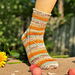 Cactus Flower Socks pattern 