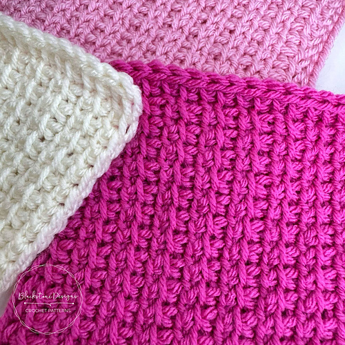 Ravelry: Tunisian Mock Rib Stitch Afghan Square pattern by Sonya Blackstone