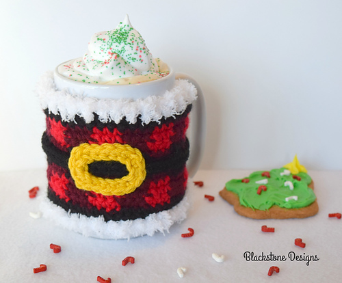 Plaid Santa Mug Wrap photo 1
