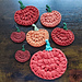 Puff Pumpkin Ornament pattern 