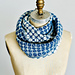 Positive Space Cowl pattern