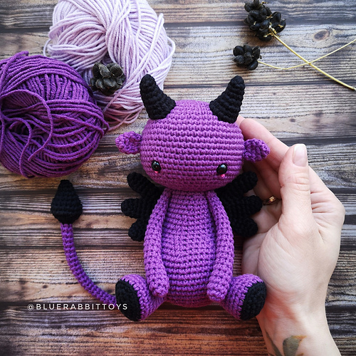 Ravelry: Lucifer the fallen Angel pattern by BlueRabbitToys