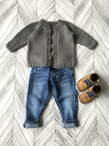 Toggle Button Cardigan - Veronika Cromwell