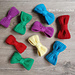 Crochet Bow Hairclip pattern