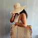 Lotus Beach Bag pattern 