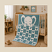 Sleeping Elephant blanket pattern