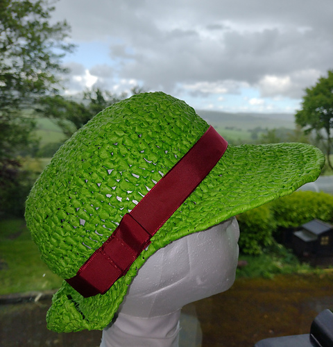 Crochet Raffia Hat photo 4