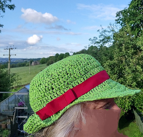 Crochet Raffia Hat photo 1