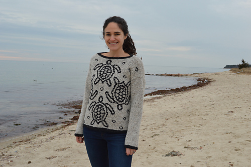 Ravelry: Sea Turtles Pullover pattern by Annie Lupton