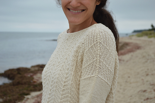 Ravelry: Salt Marsh Pullover pattern by Annie Lupton