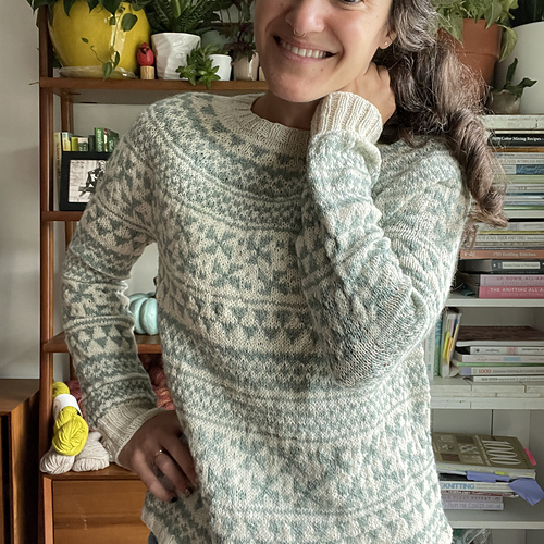 Ravelry: Pinwheels Pullover pattern by Annie Lupton