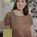 Cap-Sleeved Top pattern 