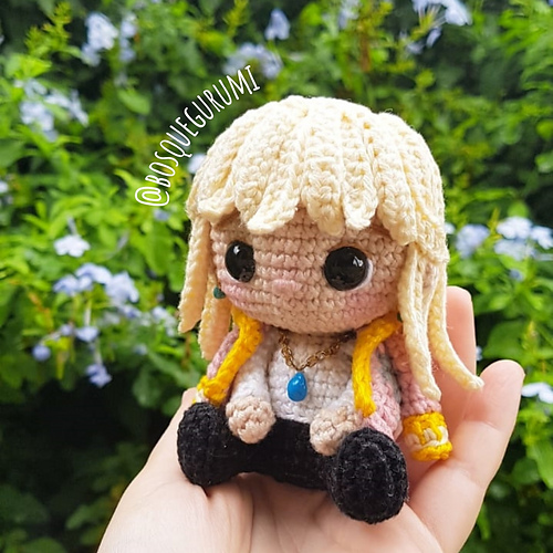 Howl Jenkins Pendragon amigurumi - Paola F. Sousa