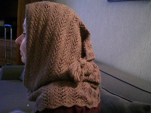 Cashmere Lace Hood photo 2