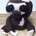 Sly the Sloth Amigurumi pattern 