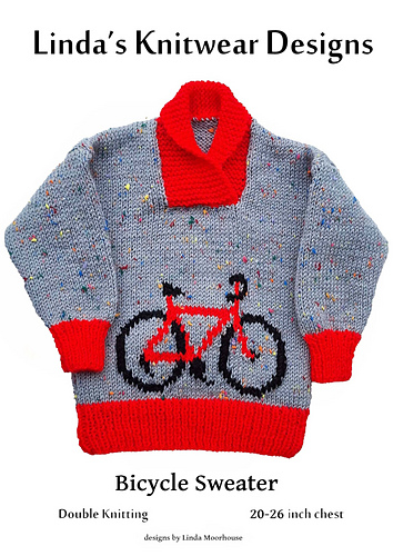 Ravelry: Bicycle sweater pattern by Linda Moorhouse