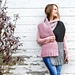 Cora Color Block Scarf pattern 