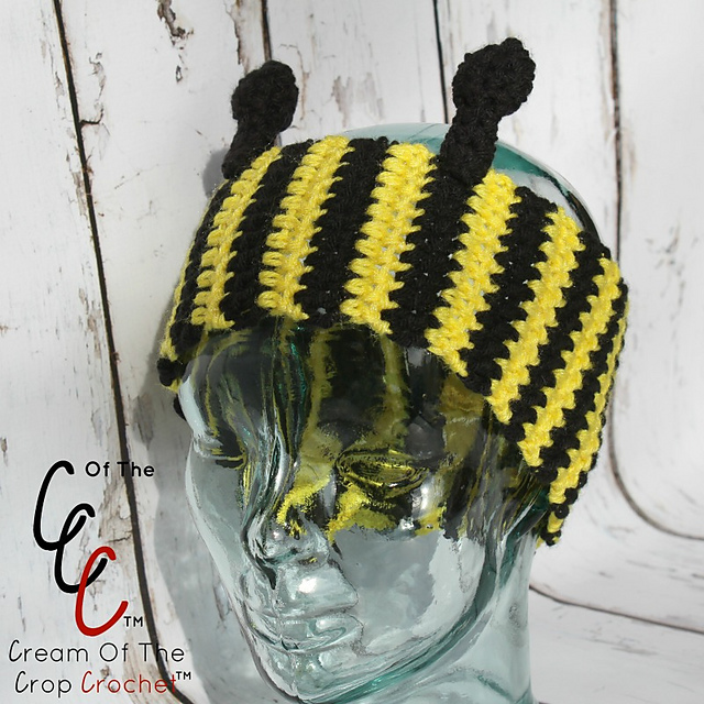 Bee Ear Warmers