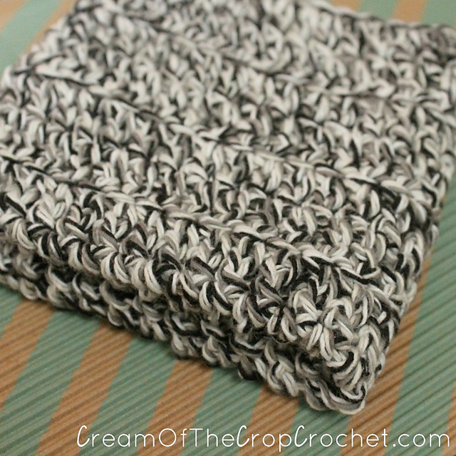 Triple Crochet Washcloth/Dishcloth