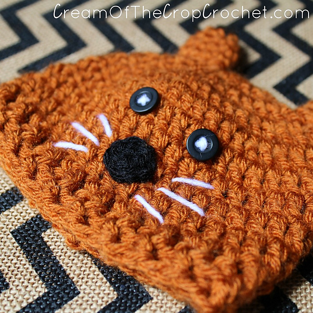 Preemie/Newborn Fox Hats