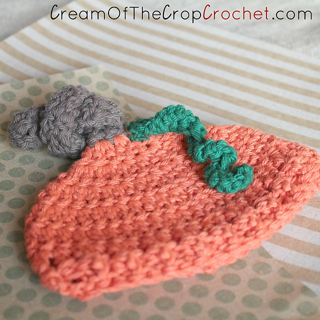 Newborn Pumpkin Knot Hat