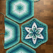 Frozen blanket: Crystal and Ice pattern