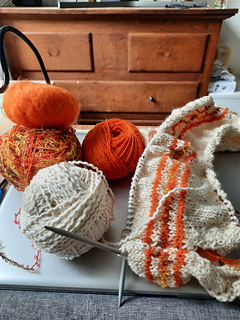 Way too big because of the white wool but give me an idea for a sweater for my daughters instead of the granddaughters