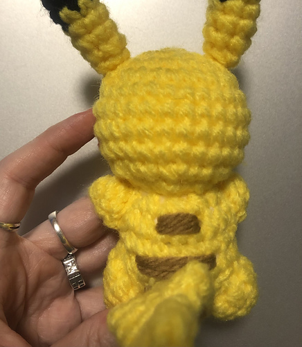Chibi Pikachu Amigurumi - Carolyn Lloyd