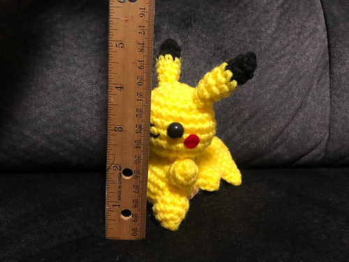 Chibi Pikachu Amigurumi - Carolyn Lloyd