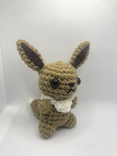 Chibi Eevee Amigurumi - Carolyn Lloyd
