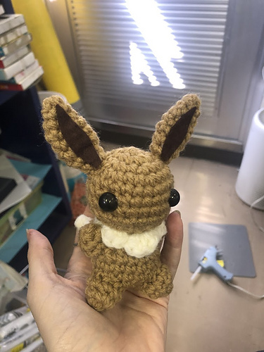 Chibi Eevee Amigurumi - Carolyn Lloyd