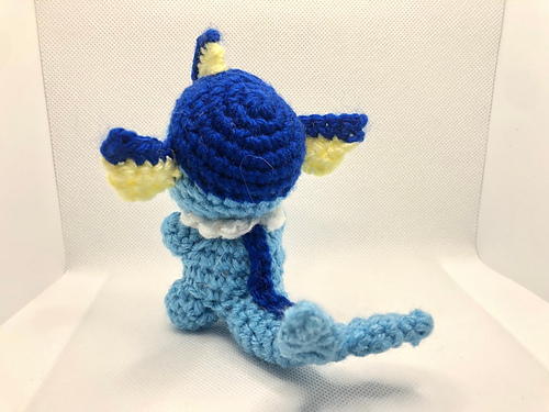 Chibi Vaporeon Amigurumi - Carolyn Lloyd